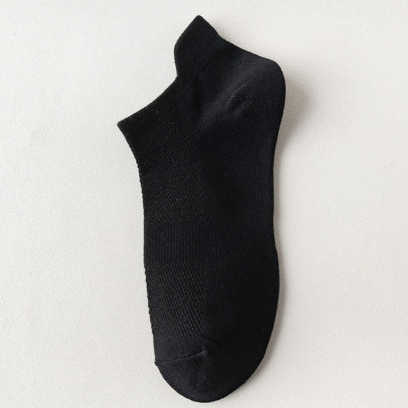 Chaussettes respirantes à la cheville grande taille (5 paires)