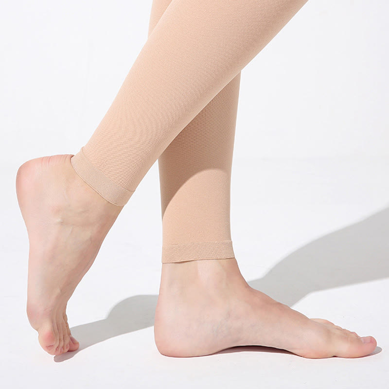 Chaussettes de compression solides pour genoux et cuisses
