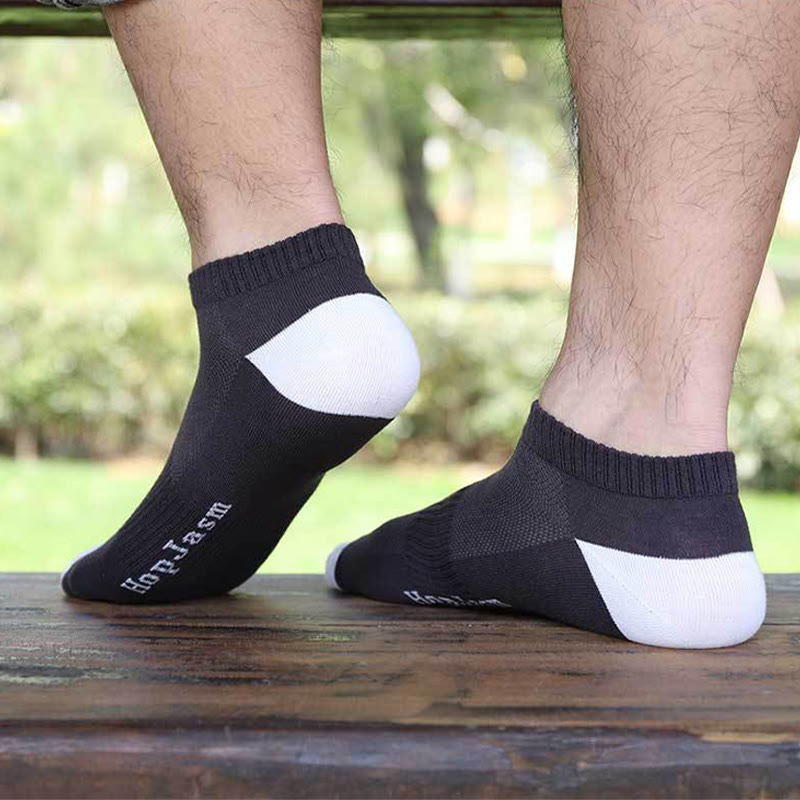 Chaussettes montantes en maille à lettres grande taille (5 paires)