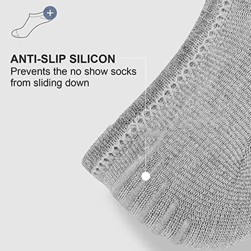 Chaussettes invisibles en maille grande taille (3 paires)