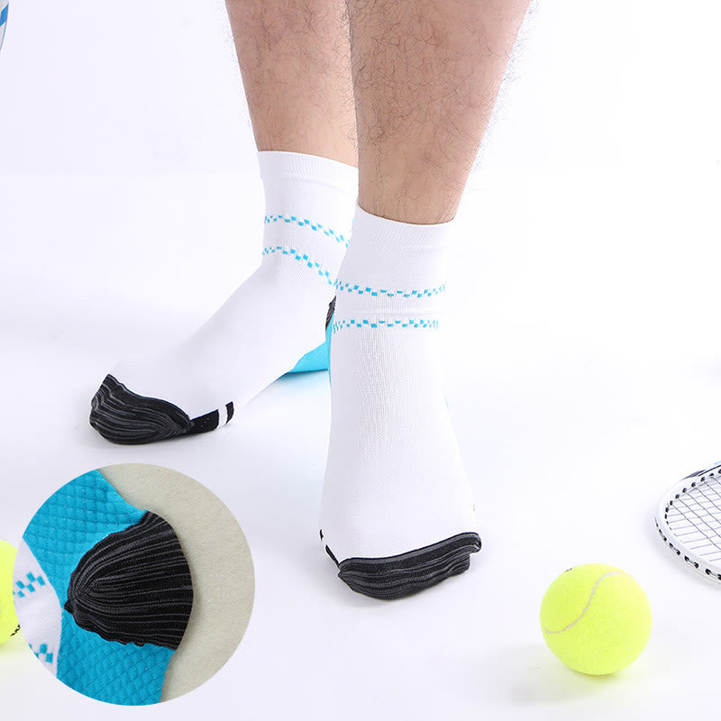 Chaussettes de sport élastiques de compression grande taille (10 paires)