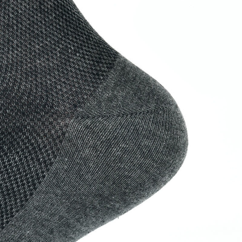 Chaussettes mi-mollet en maille grande taille (10 paires)
