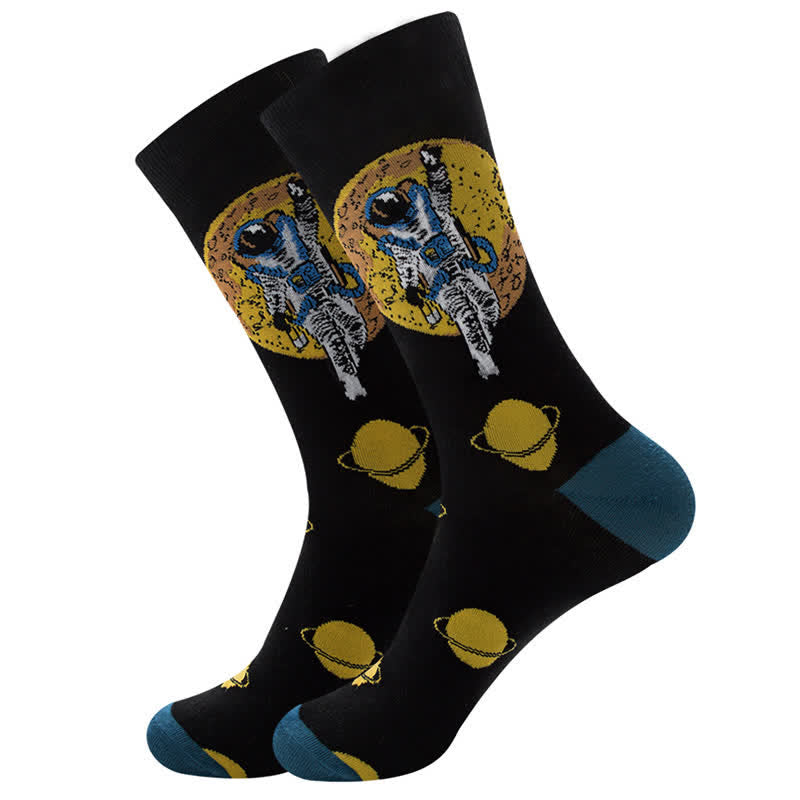 Chaussettes tendance en coton pour Halloween (5 paires) - image 5