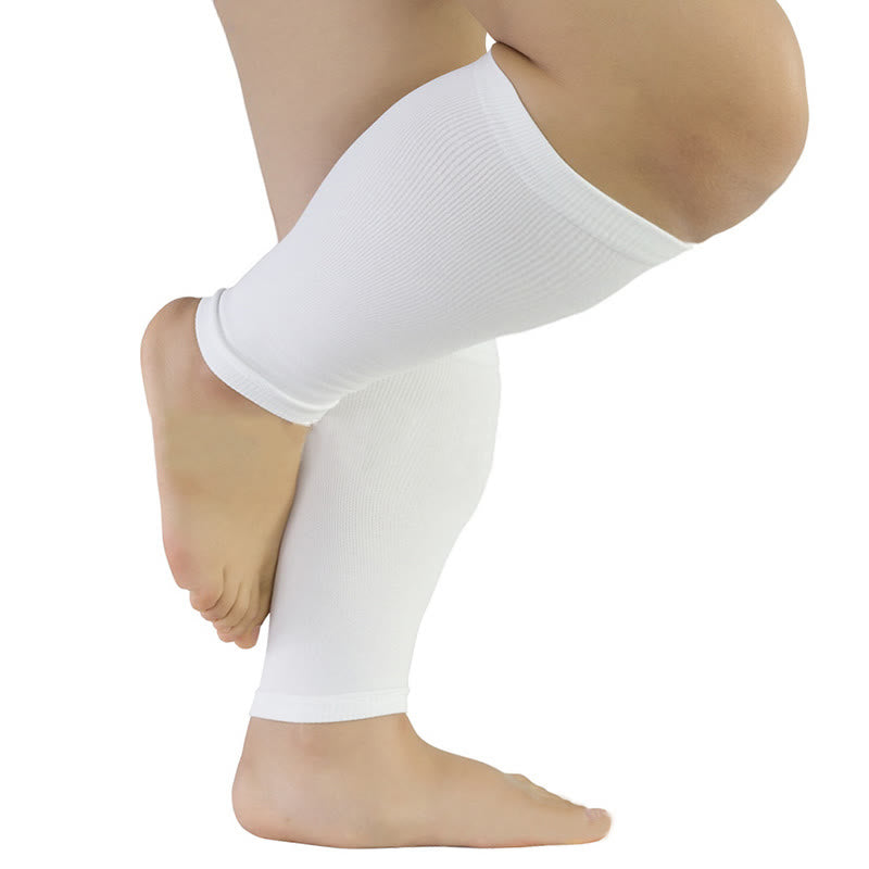 Chaussettes de compression multicolores à larges mollets
