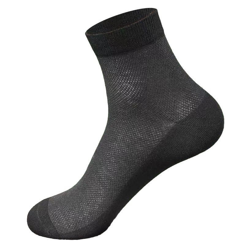 Chaussettes mi-mollet en maille grande taille (10 paires)