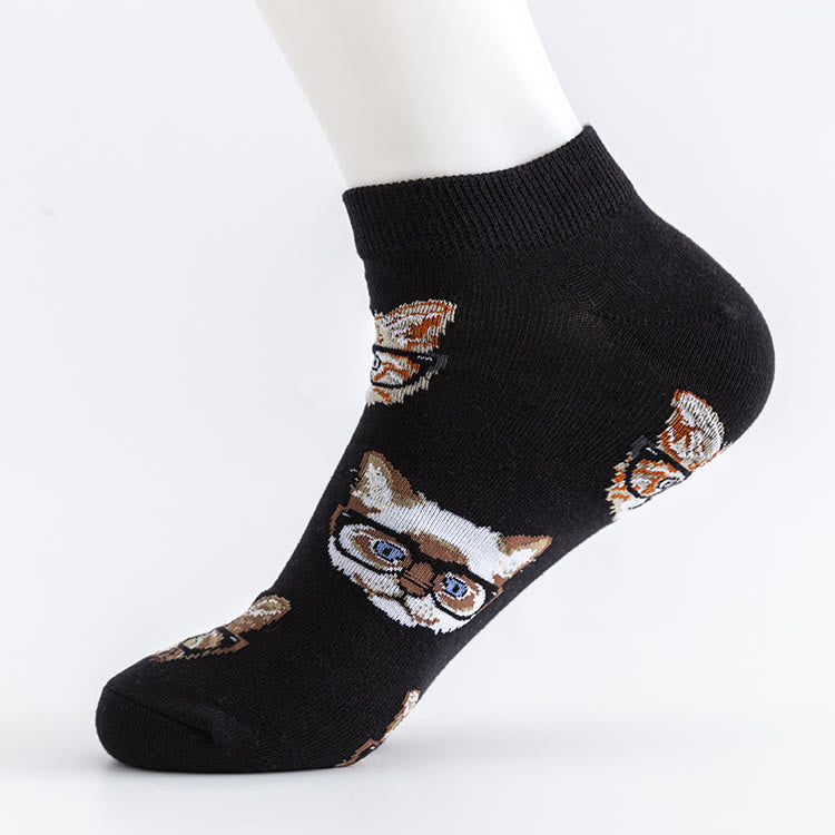 Chaussettes à motif arbre grande taille (5 paires)