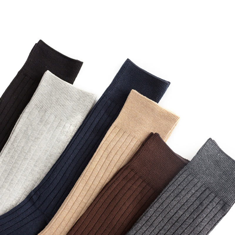 Chaussettes à rayures unies grande taille (3 paires)