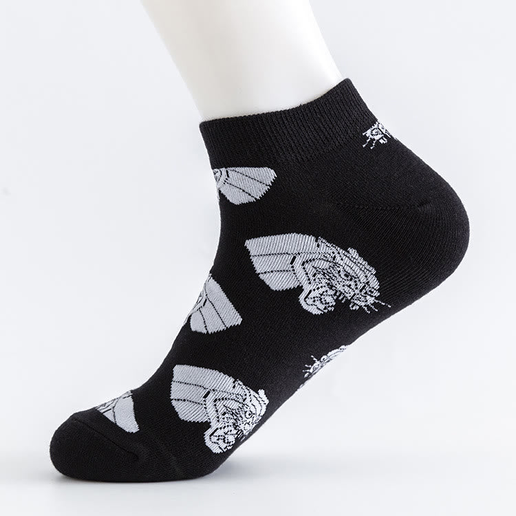 Chaussettes à motif arbre grande taille (5 paires)