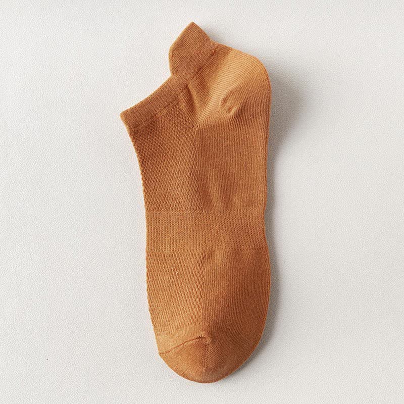 Chaussettes respirantes à la cheville grande taille (5 paires)