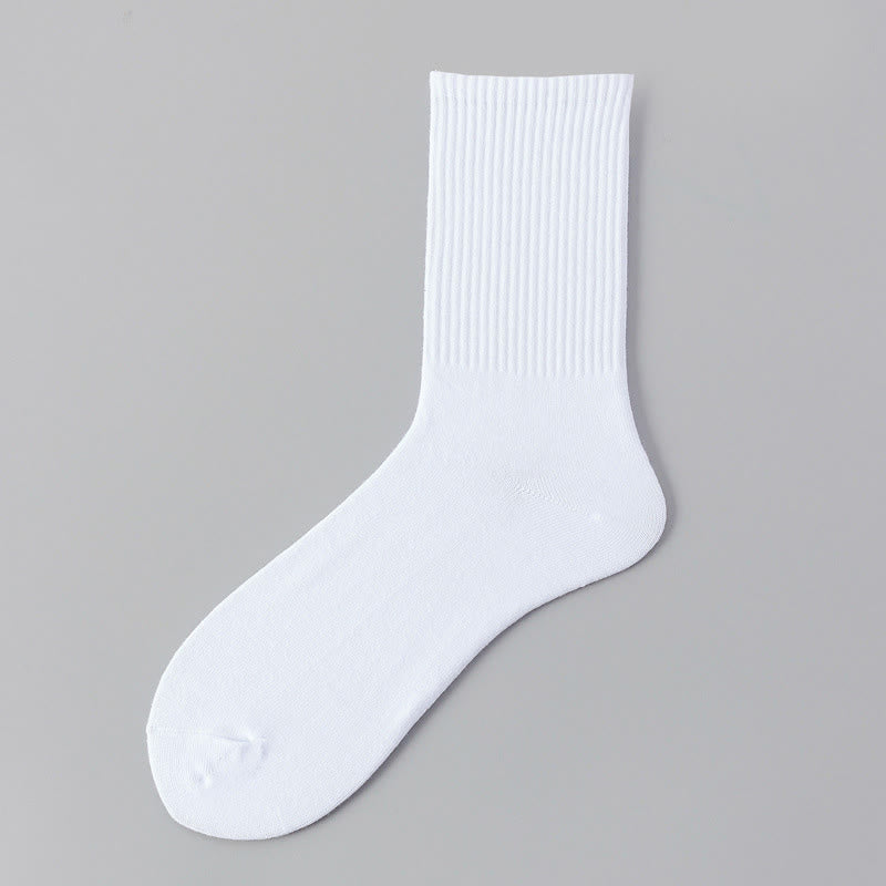 Chaussettes respirantes en coton doux grande taille (3 paires)