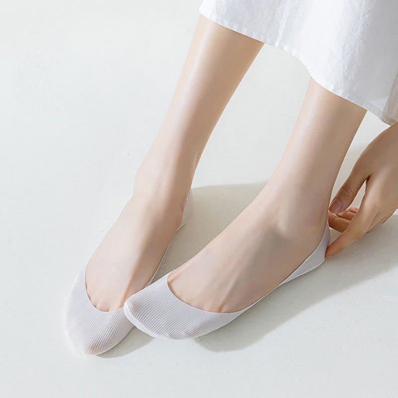 Chaussettes bateau 100 % coton grande taille (7 paires)
