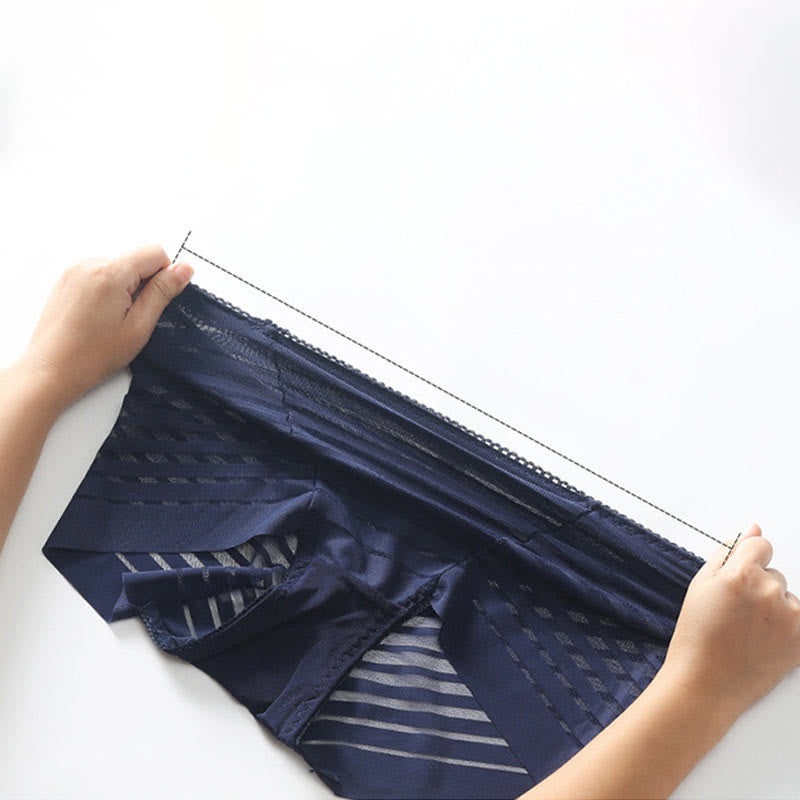 Culotte creuse taille haute grande taille (5 paires)