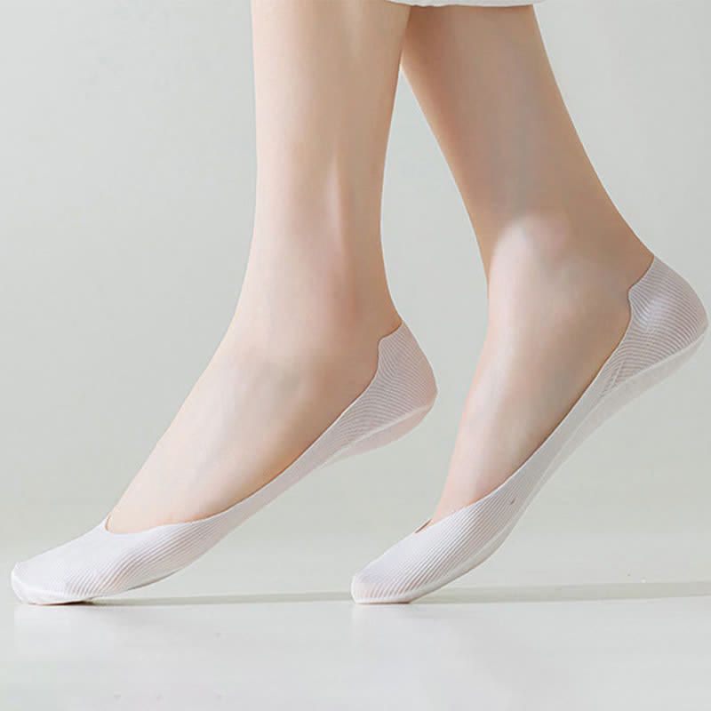Chaussettes bateau 100 % coton grande taille (7 paires)