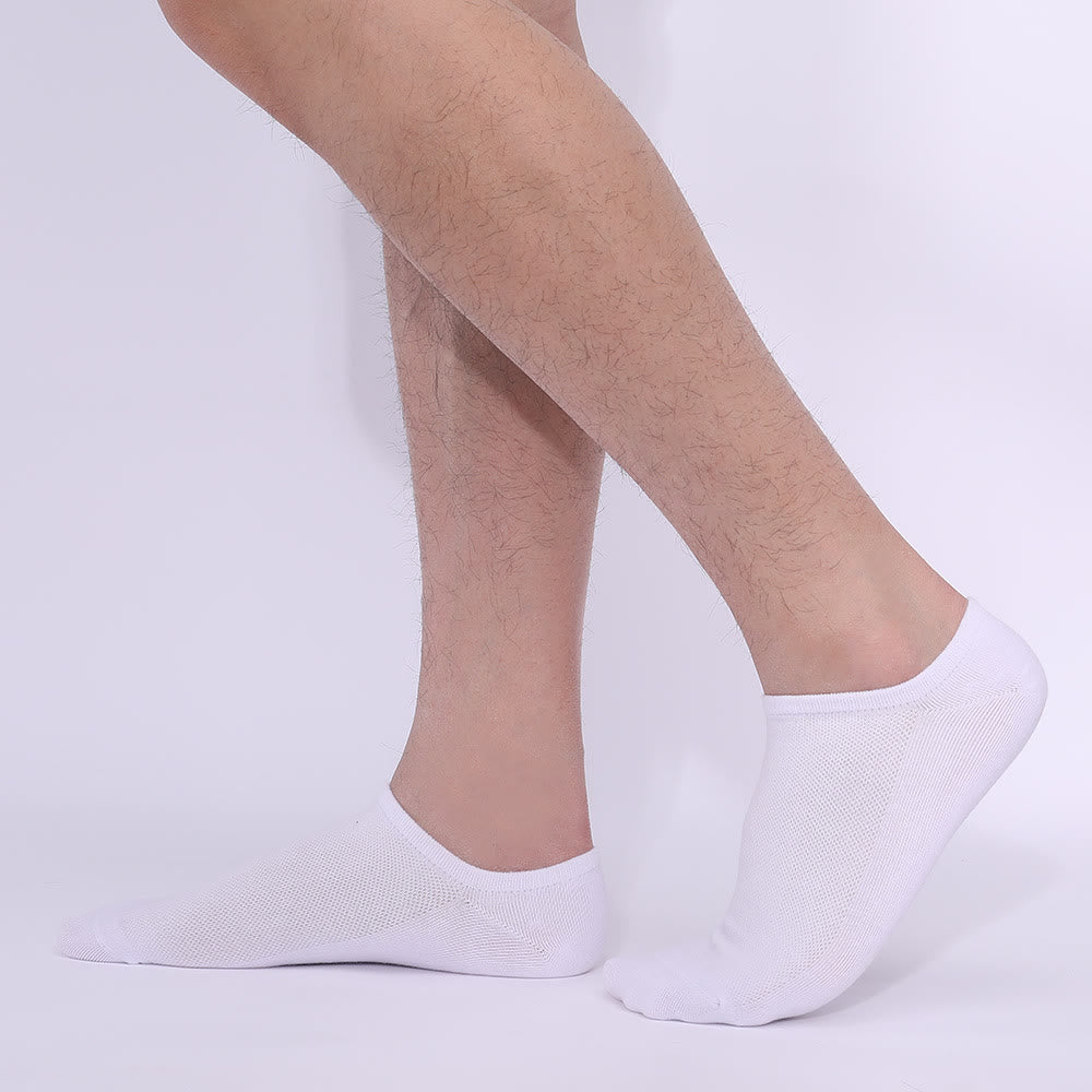 Chaussettes invisibles en maille grande taille (3 paires)