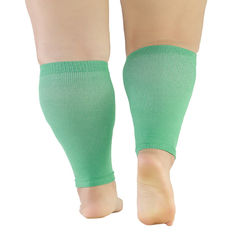 Chaussettes de compression multicolores à larges mollets
