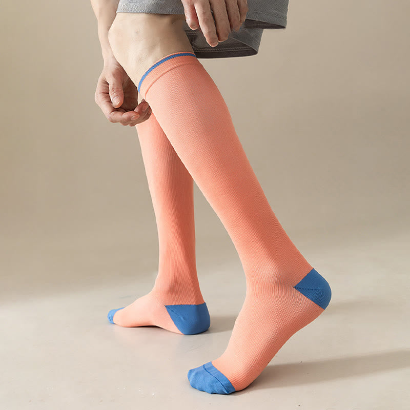 Chaussettes de compression hautes pour le sport (5 paires)