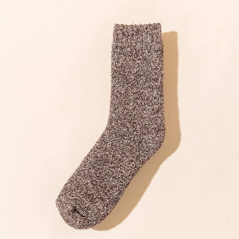 Chaussettes thermiques épaisses grande taille (5 paires)