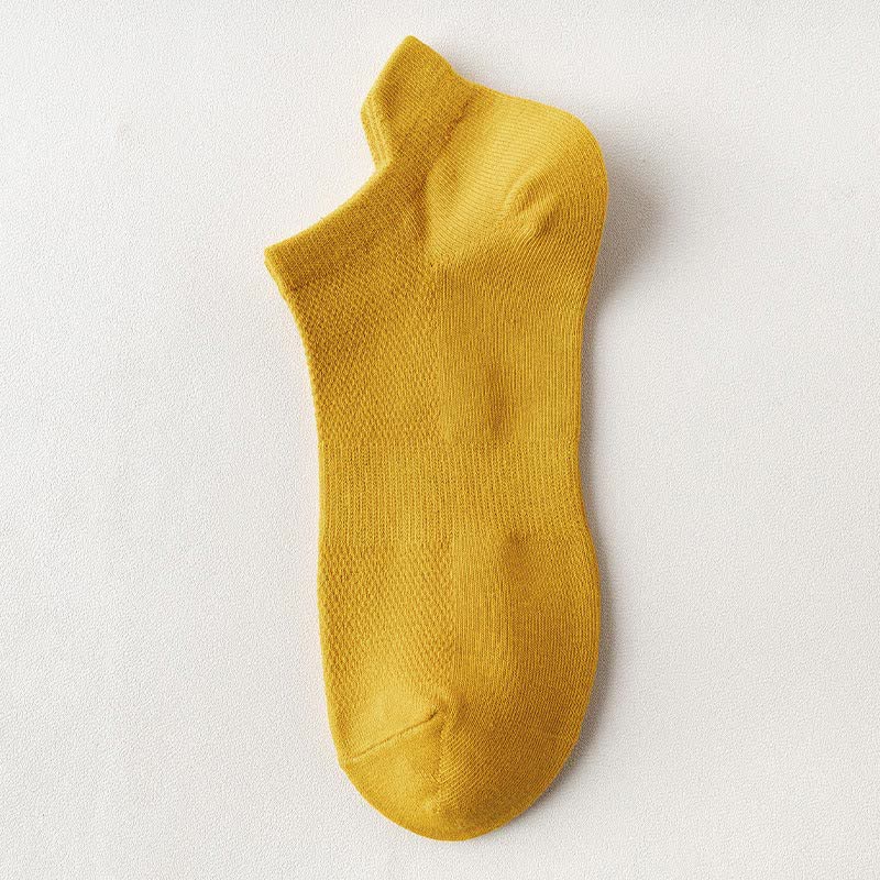 Chaussettes respirantes à la cheville grande taille (5 paires)
