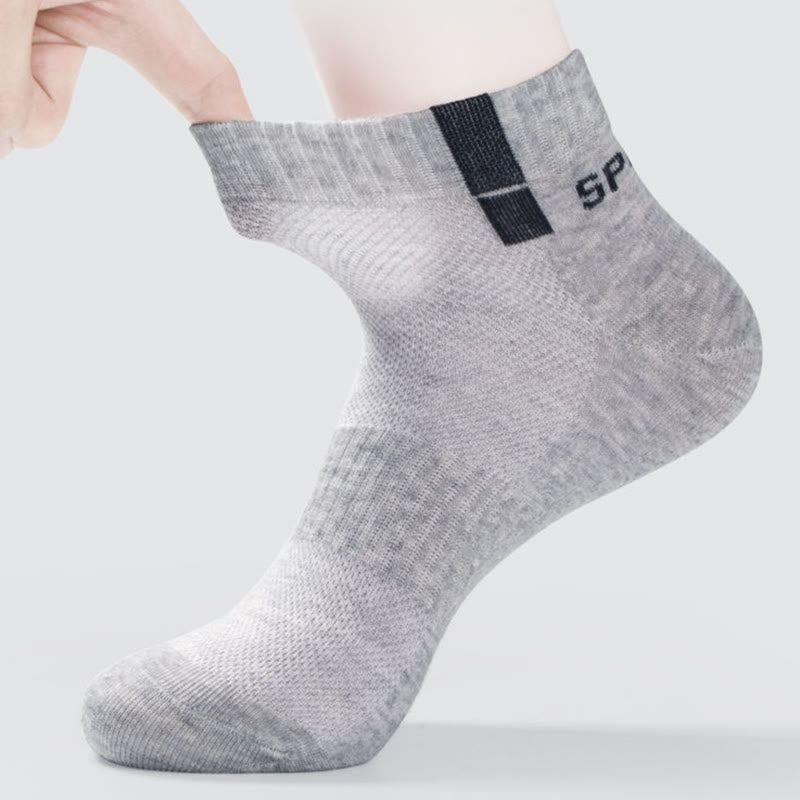 Chaussettes respirantes en maille grande taille (5 paires)