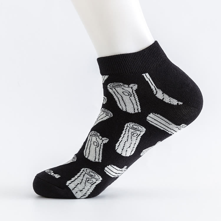Chaussettes à motif arbre grande taille (5 paires)