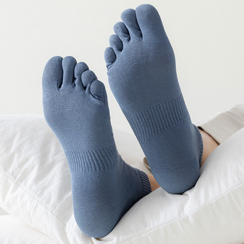 Chaussettes d'alignement des cinq orteils grande taille (5 paires)