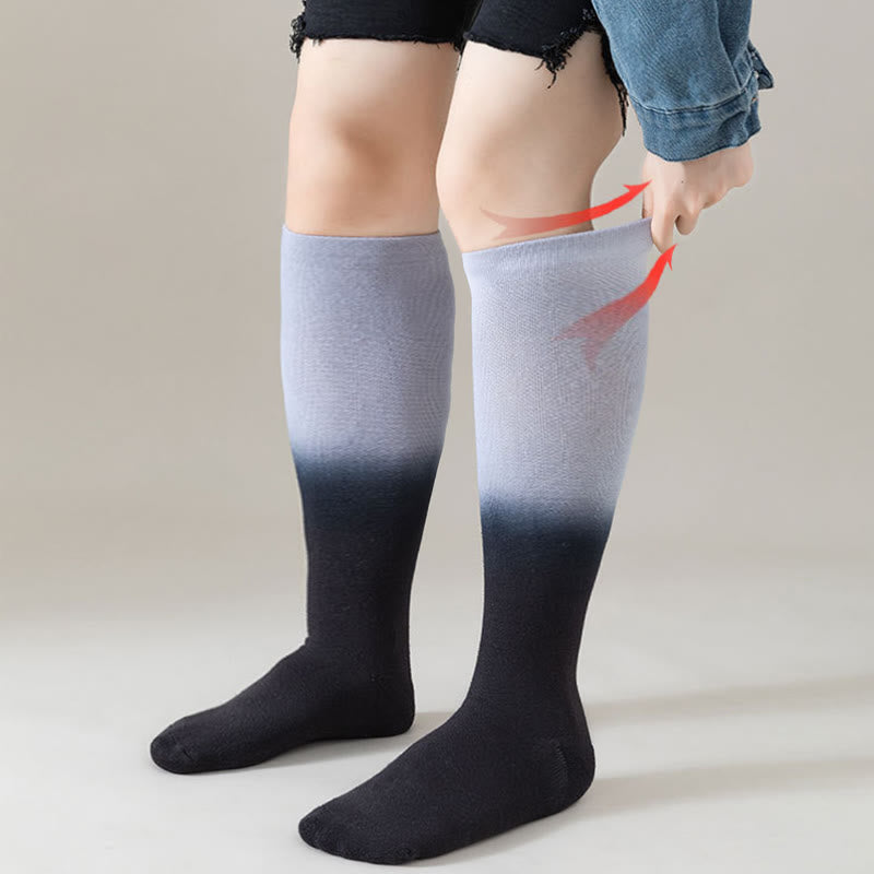 Chaussettes de sport à compression hautes Tie Dye