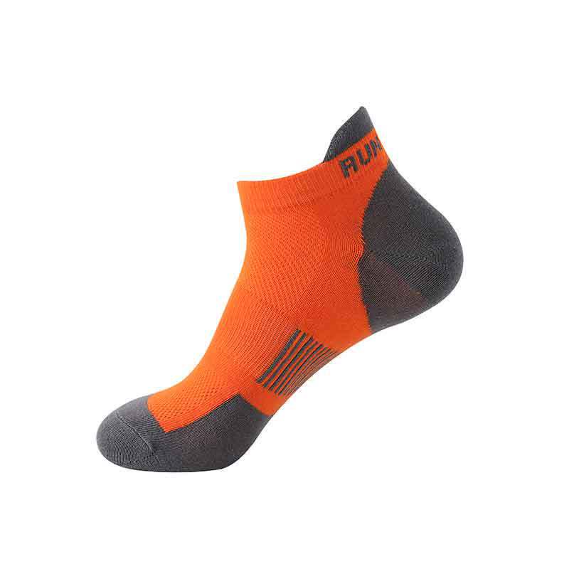 Chaussettes de compression pour la course à pied (5 paires) - Orange - EU36-42 (US4-8) - image 18