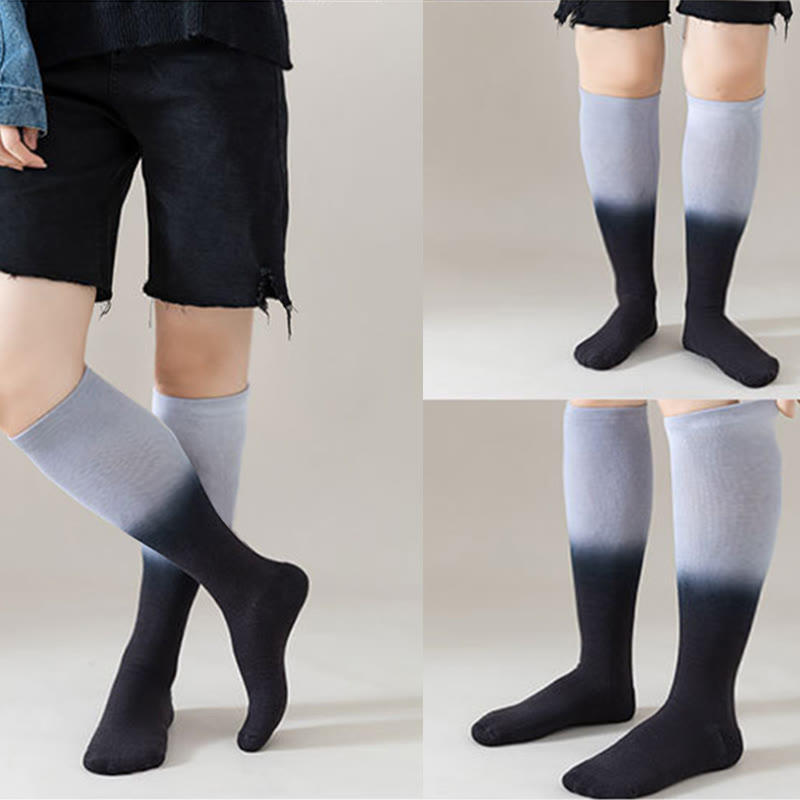 Chaussettes de sport à compression hautes Tie Dye