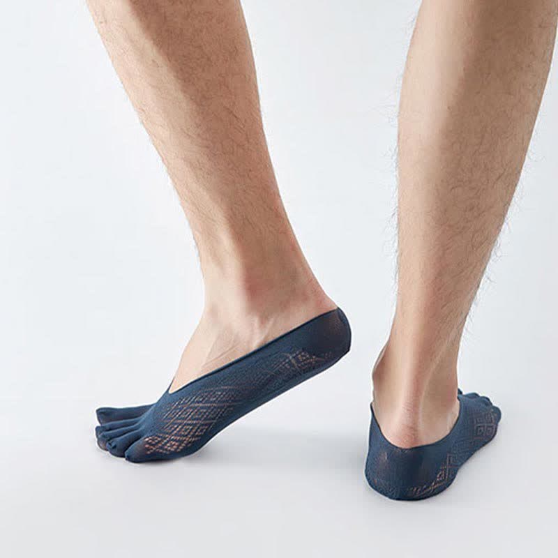Chaussettes d'alignement des cinq orteils grande taille (6 paires)