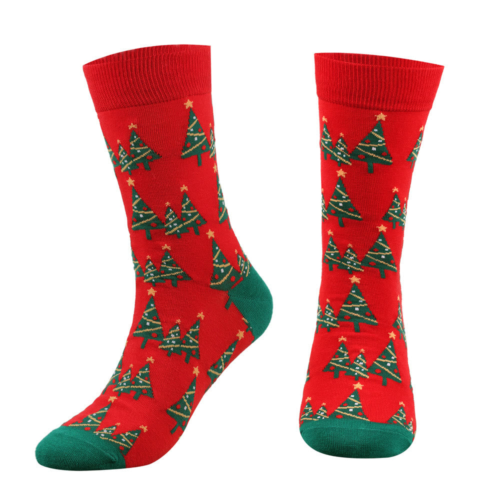 Chaussettes de Noël douces grande taille (5 paires) - image 3
