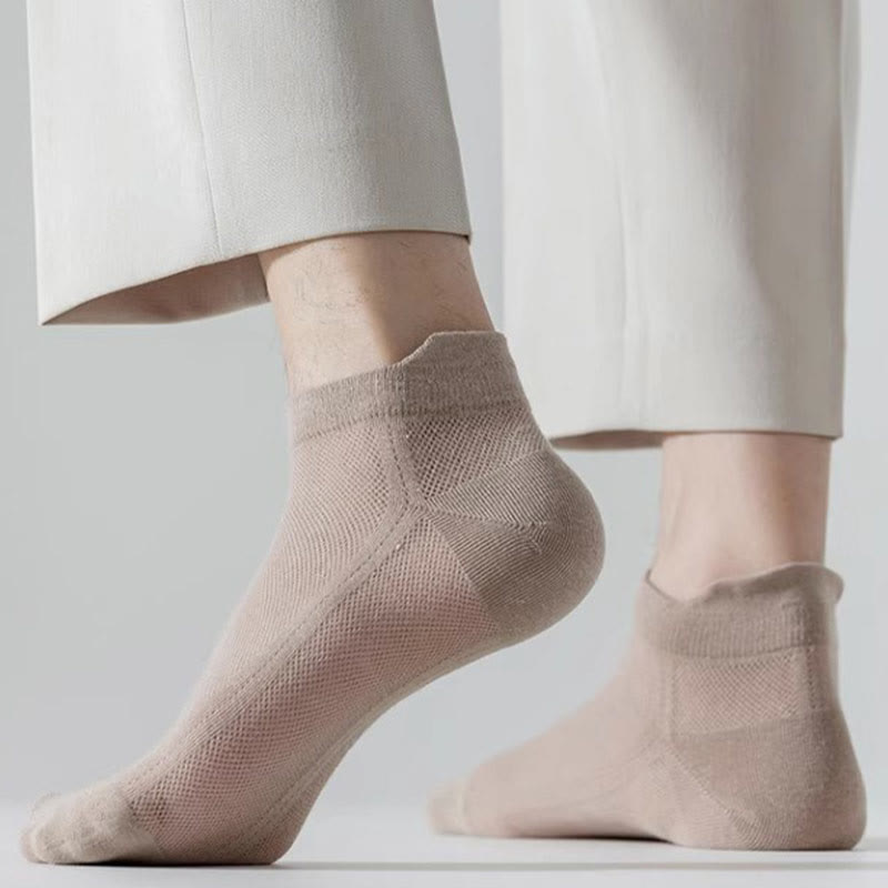 Chaussettes respirantes en maille grande taille (7 paires)