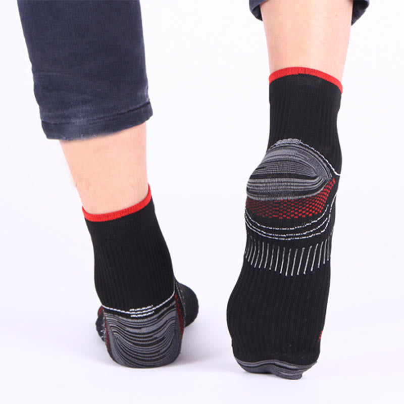Chaussettes de sport élastiques de compression grande taille (10 paires)