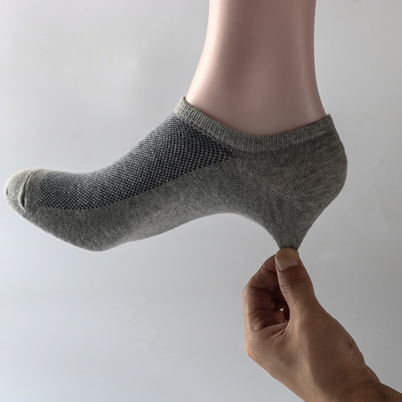 Chaussettes basses respirantes grande taille (6 paires)