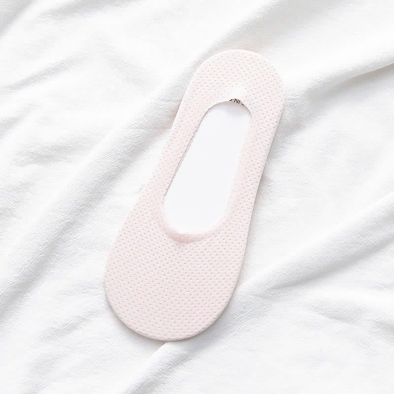 Chaussettes antidérapantes invisibles grande taille (5 paires)
