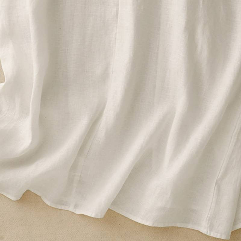 Robe midi décontractée sans manches en coton - image 18