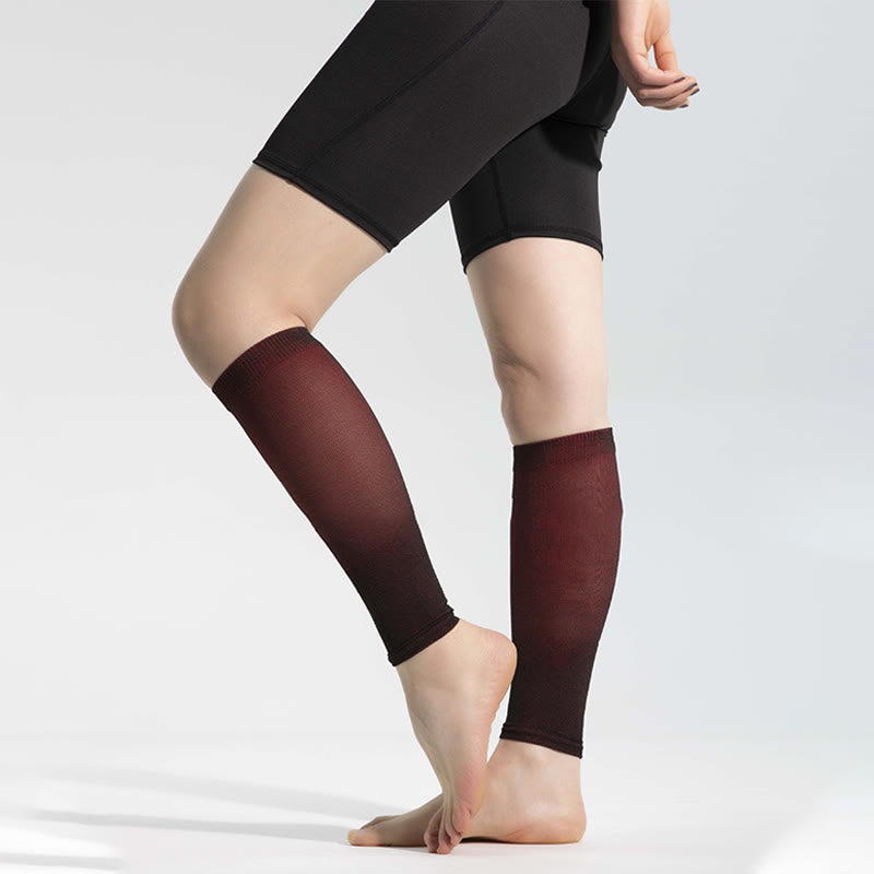 Chaussettes de compression unisexes Ice Silk Footless Cool