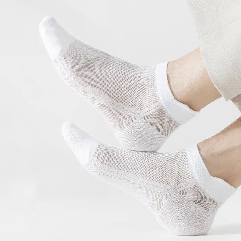 Chaussettes respirantes en maille grande taille (7 paires)