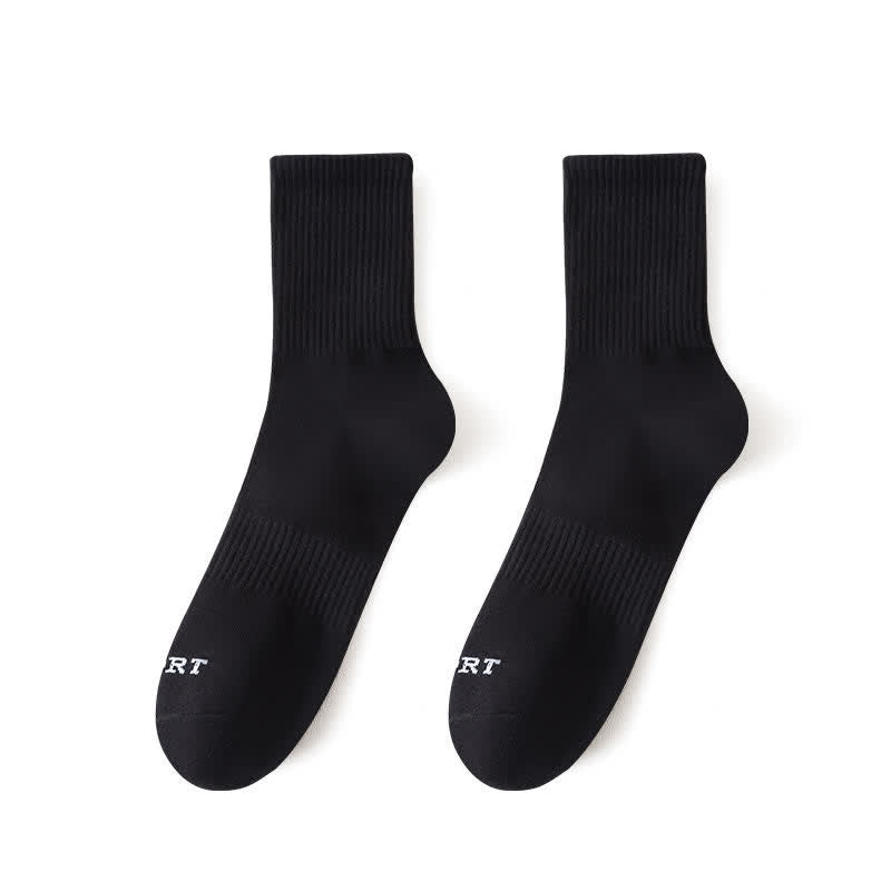 Chaussettes de sport en coton anti-odeurs (3 paires) - Noir - EU43-48 (US9-13) - image 3