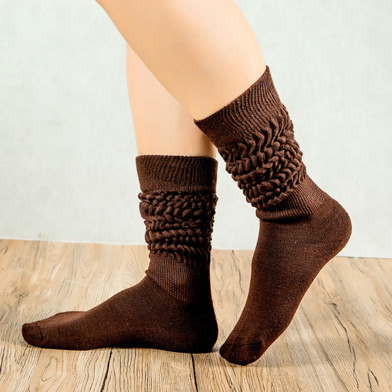 Chaussettes souples couleur bonbon (2 paires)