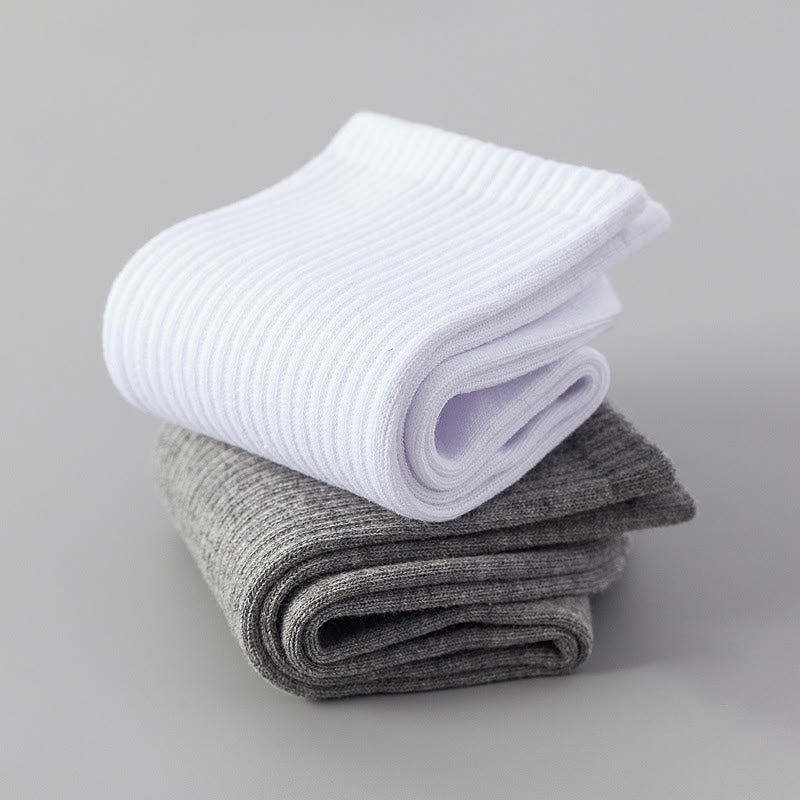 Chaussettes respirantes en coton doux grande taille (3 paires)