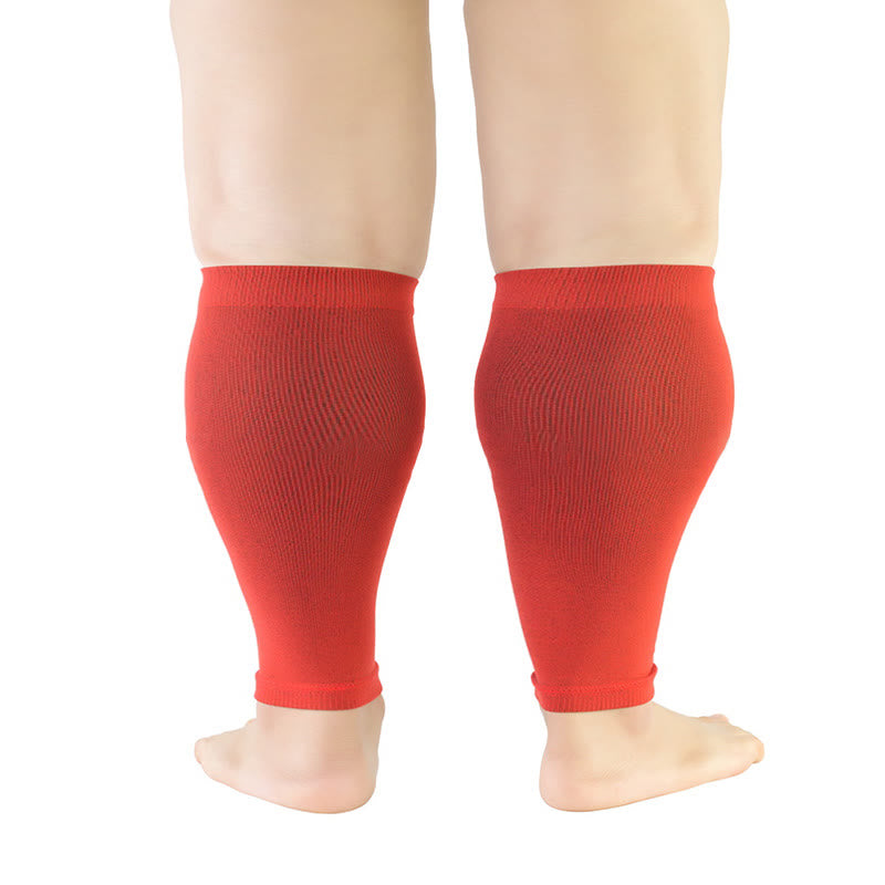 Chaussettes de compression multicolores à larges mollets