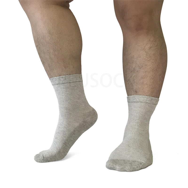 Chaussettes courtes super élastiques grande taille (5 paires)
