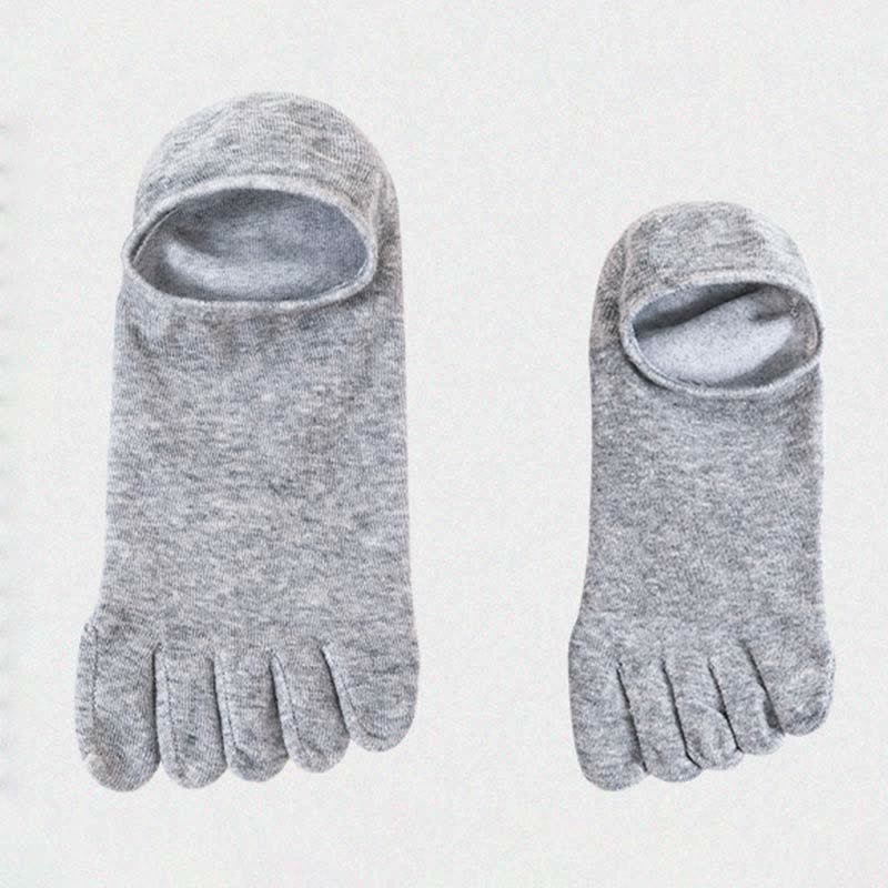 Chaussettes antibactériennes d'alignement à cinq orteils grande taille (5 paires)