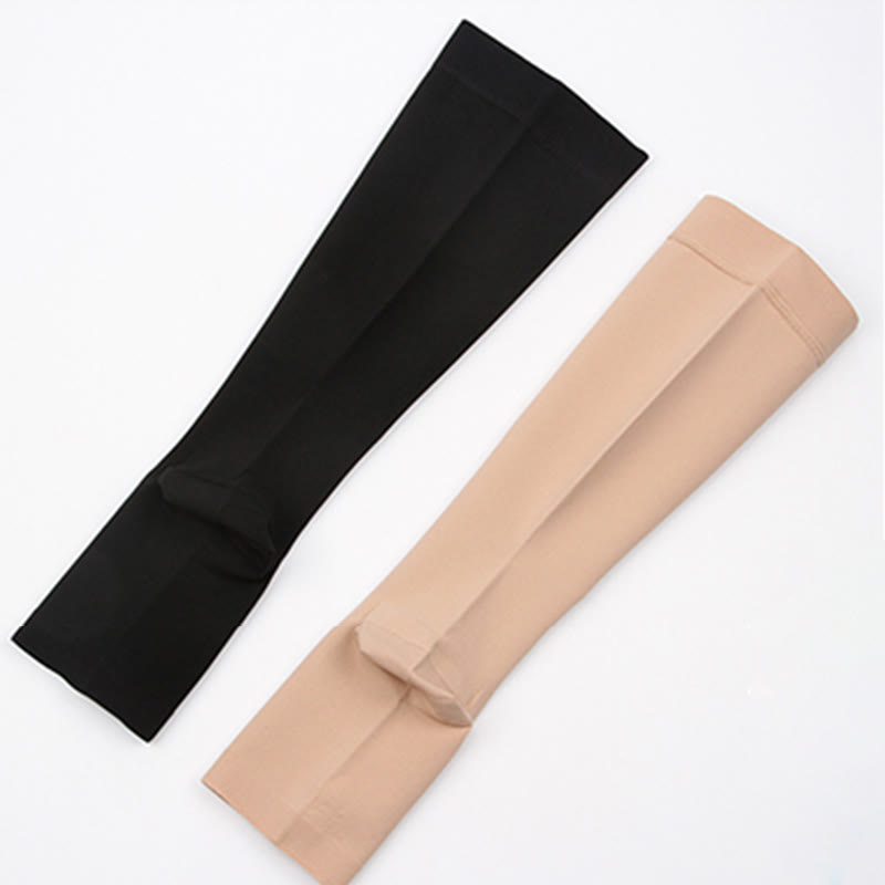 Chaussettes de compression unisexes à bout ouvert pour soulager la douleur - image 7
