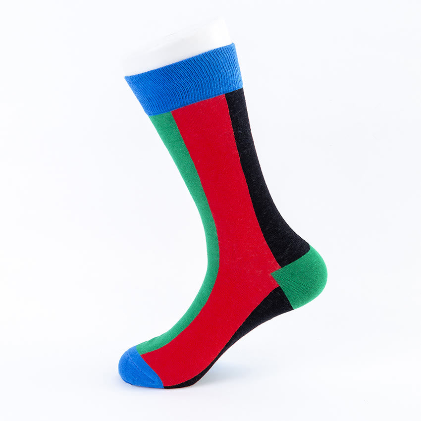 Chaussettes à motifs abstraits grande taille (5 paires)
