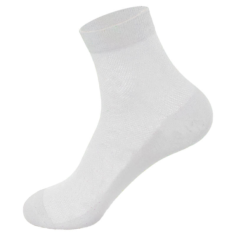 Chaussettes mi-mollet en maille grande taille (10 paires)