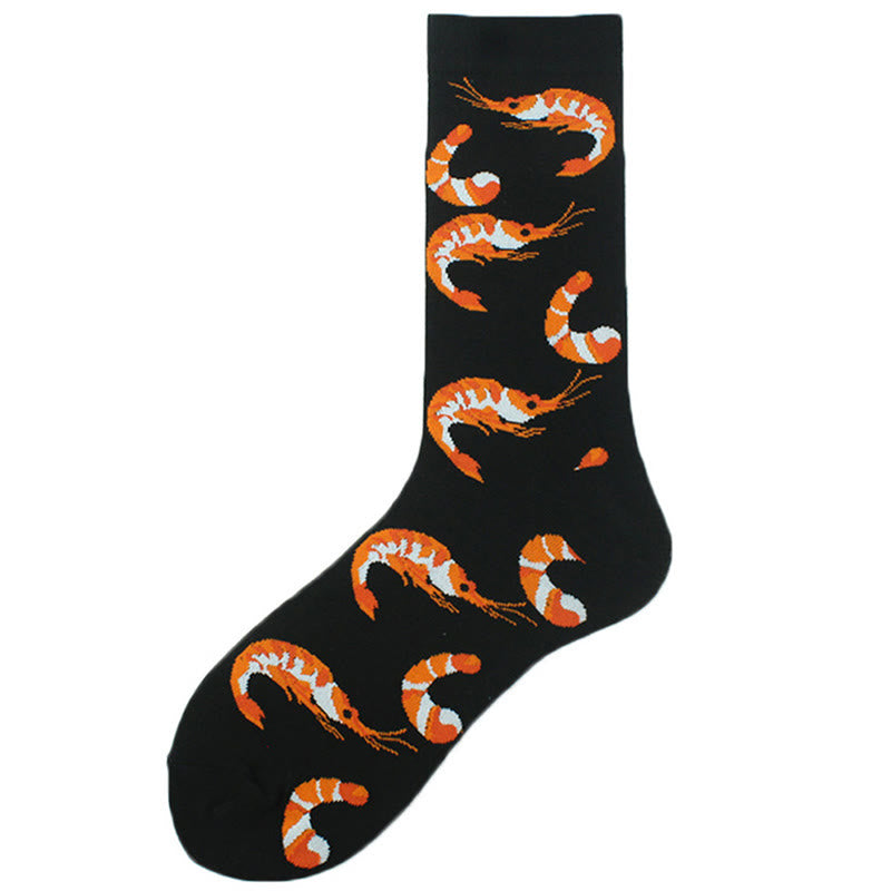 Chaussettes amusantes de la série Marine grande taille (5 paires) - image 18
