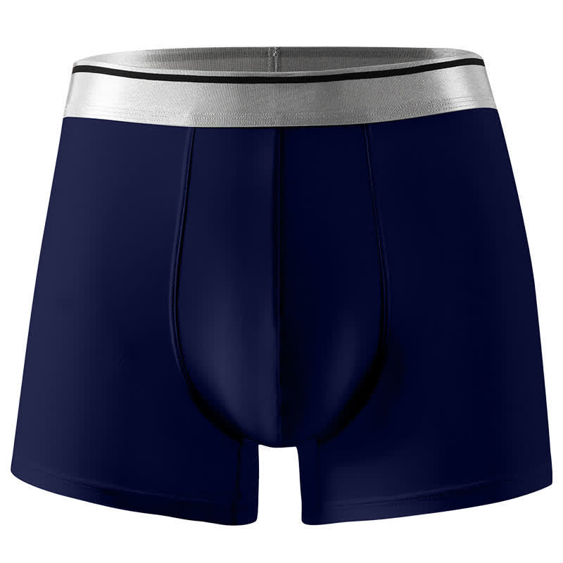 Culotte ultra-fine en soie glacée grande taille (1 paquet) - Bleu royal - 12XL - image 5