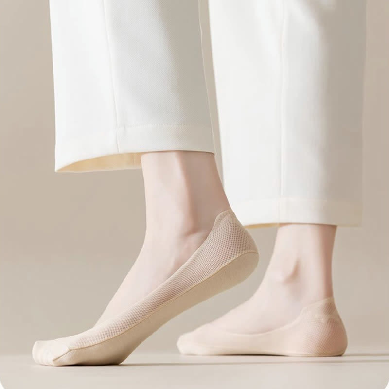 Chaussettes bateau en maille grande taille (7 paires)
