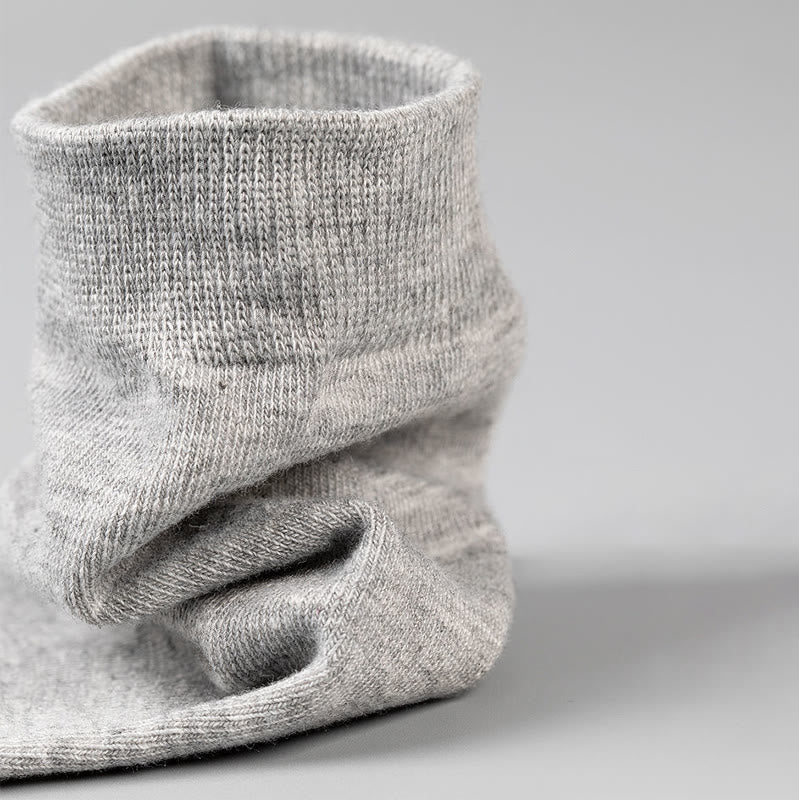 Chaussettes unies douces grande taille (5 paires)